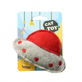 Felt UFO Cat Toy