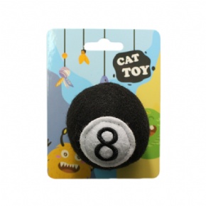 8 Ball Cat Toy Felt Ball Cat Toy