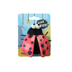 Cat Toy Soft ladybug